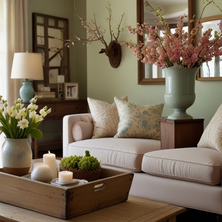 Revitalize Your Living Space: 10 Inspiring Spring Home Decor Ideas to Embrace the Season’s Vibrancy
